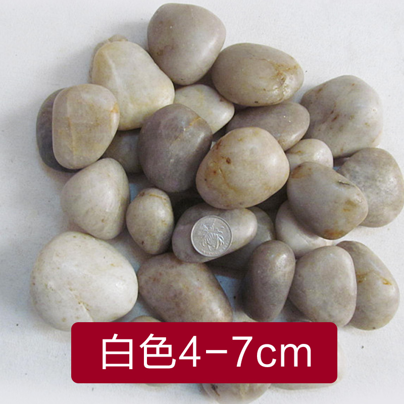 白色抛光鹅卵石